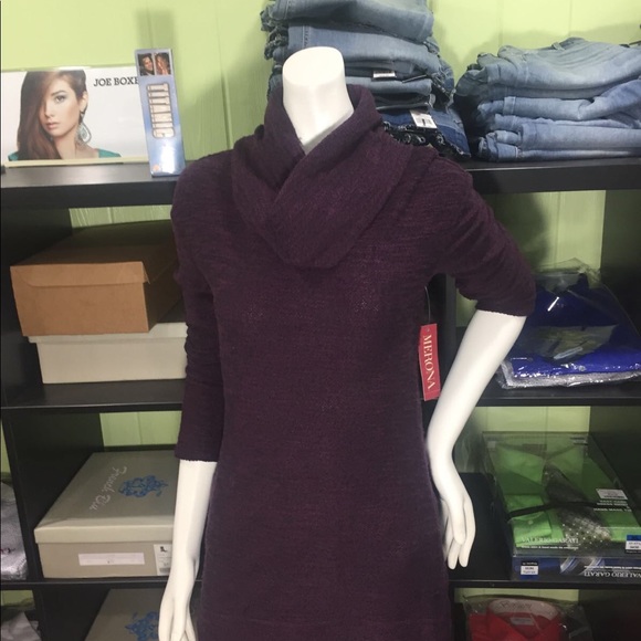 Purple & Black Brunch Tunic - Picture 3 of 5