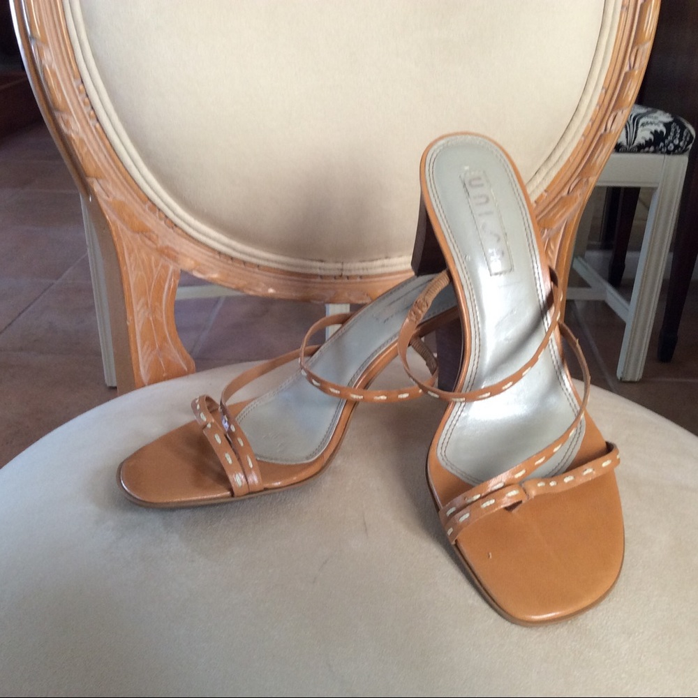 Tan color sandals