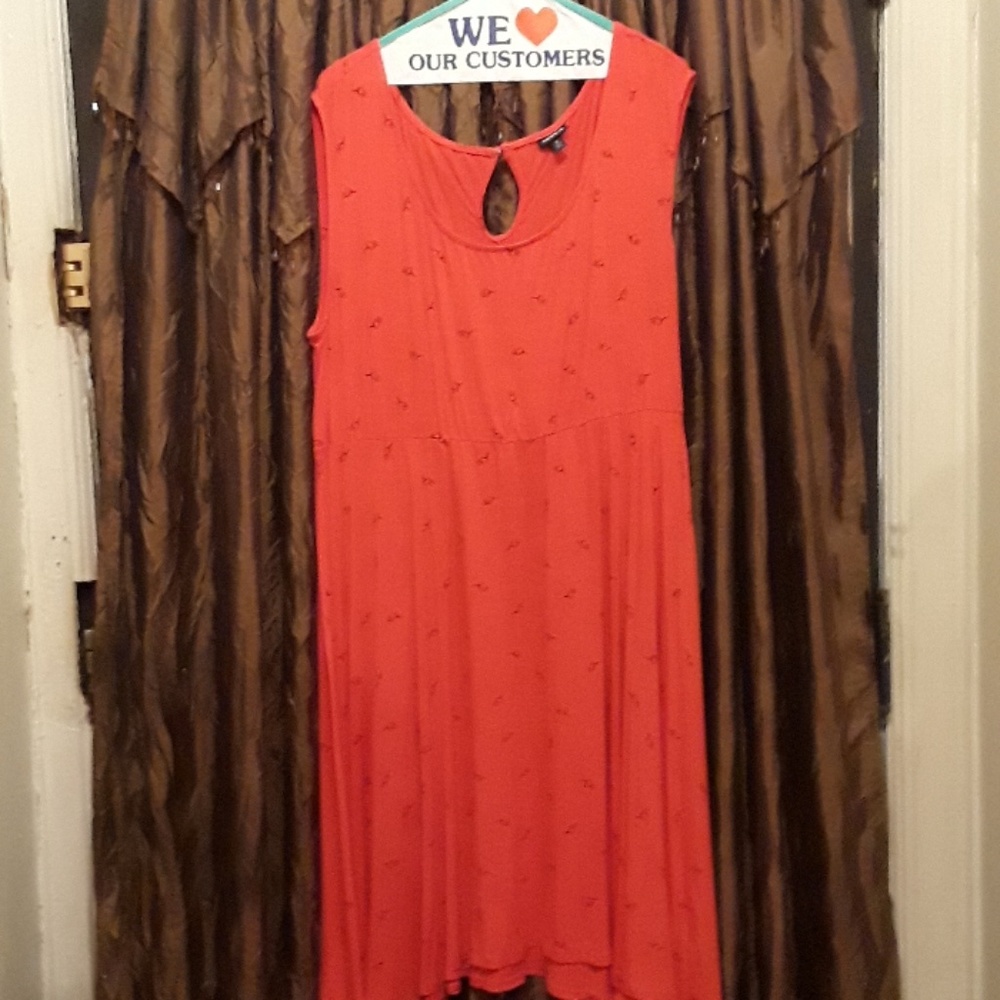 Torrid red and black dress