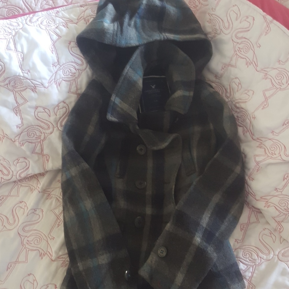 American eagle small wool peacoat