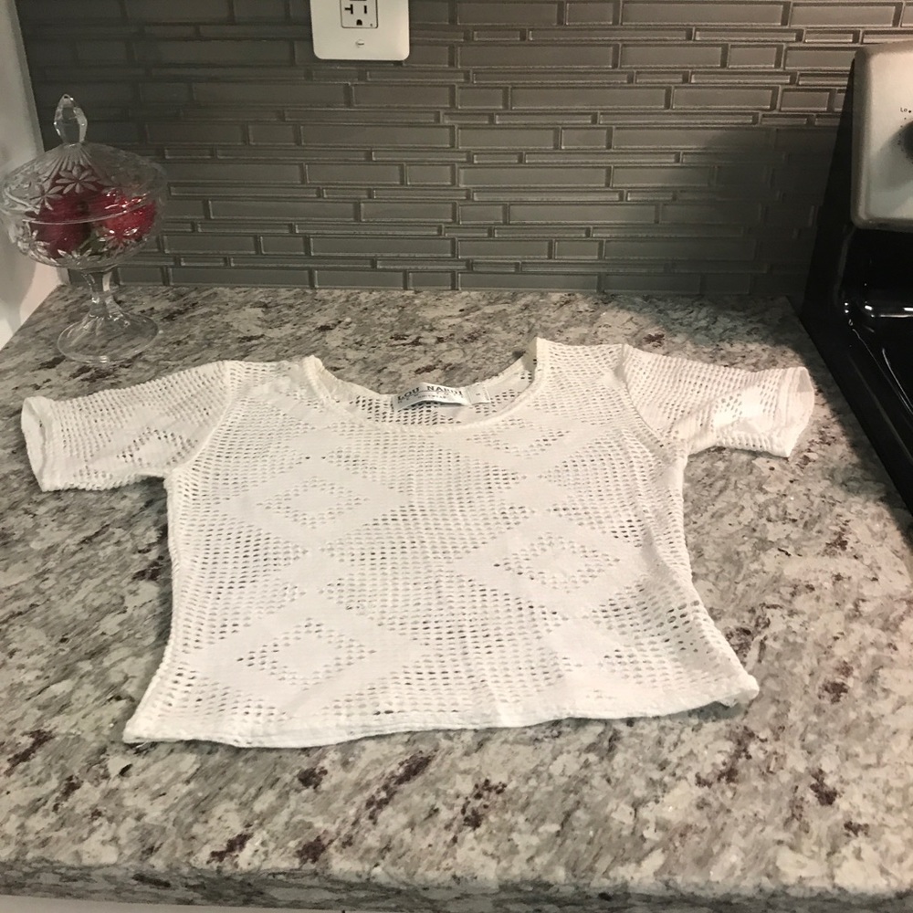 Small 93% Cotton Top 🦋