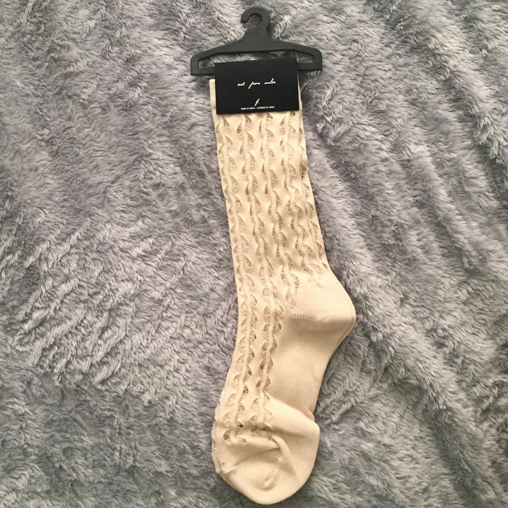 Openwork ZigZag Socks