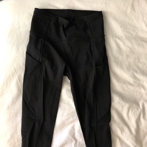 lululemon leggings size 4 barely worn