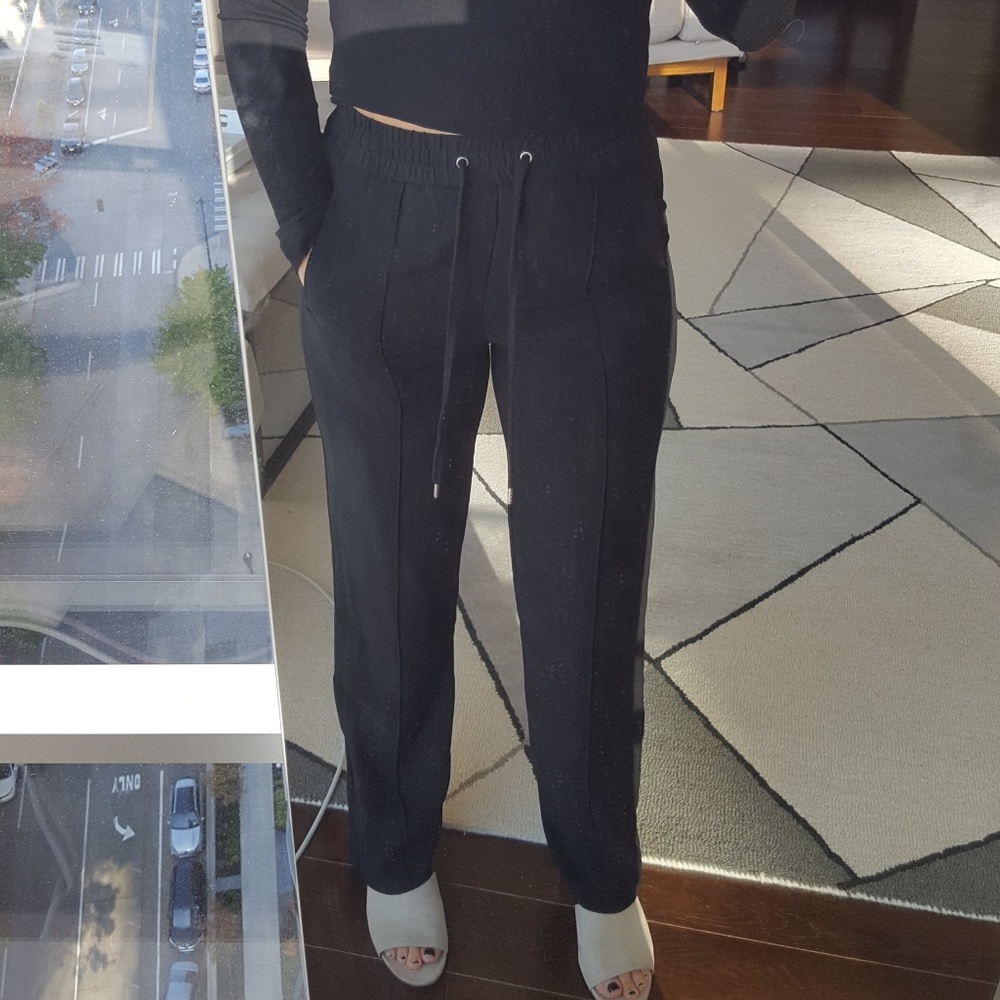 H&M sporty straight leg trouser pants size4