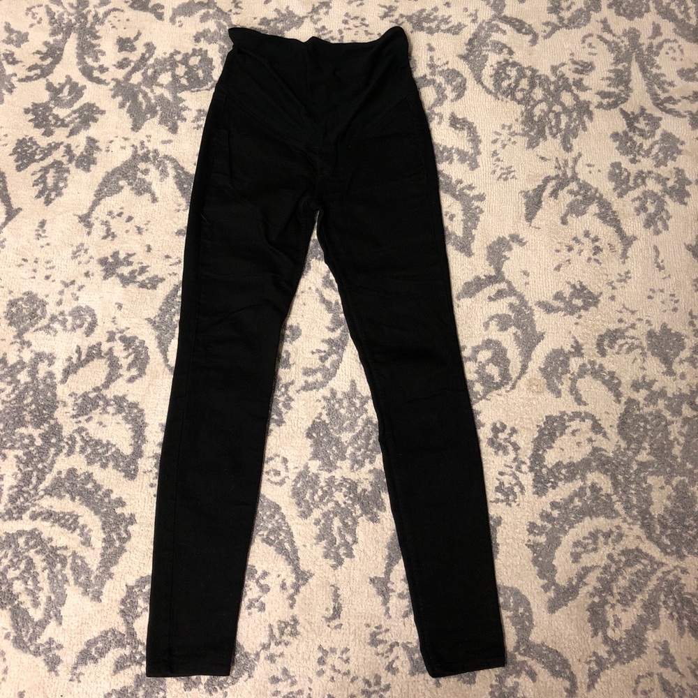 H&M Black Skinny Maternity Jeans