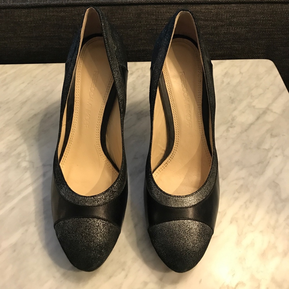 Rebecca Minkoff barely worn, like new, black heels