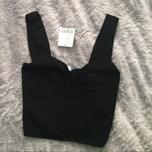 Cropped Sweater Tank