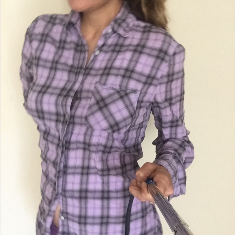 Lavender flannel