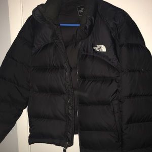 The North Face down jacket