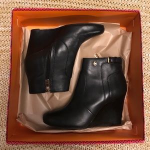 Tory Burch Wedge Booties