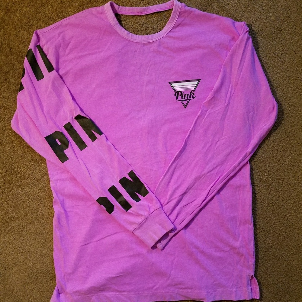 PINK Cutout Shirt