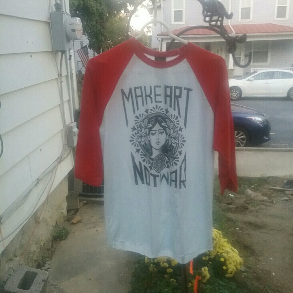 Obey brand baseball tee