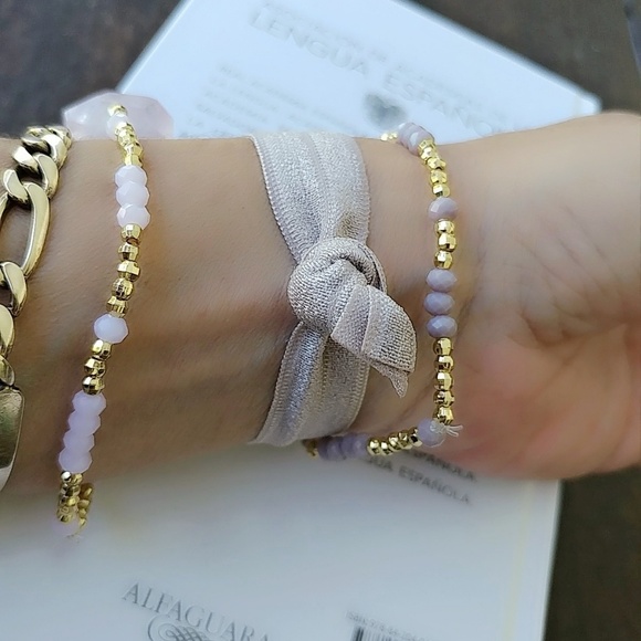 18k rose gold the Lord's prayer bracelet - Picture 2 of 2