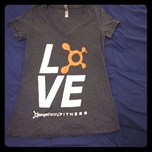Orangetheory Fitness v neck tee