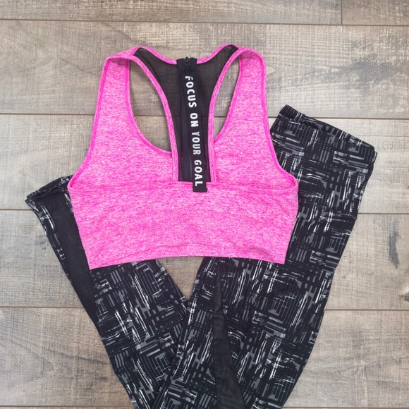 Pink Sports Bra - Picture 3 of 3