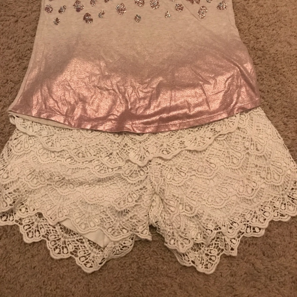 Justice Lace Shorts