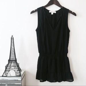 Michael Kors Sleeveless Drop Waist Tunic Top XS Michael Kors Sleeveless Drop Waist Tunic Top XS