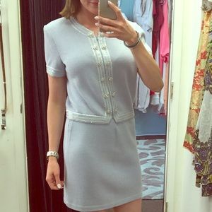 St. John business suit! Top size 4 skirt size 2