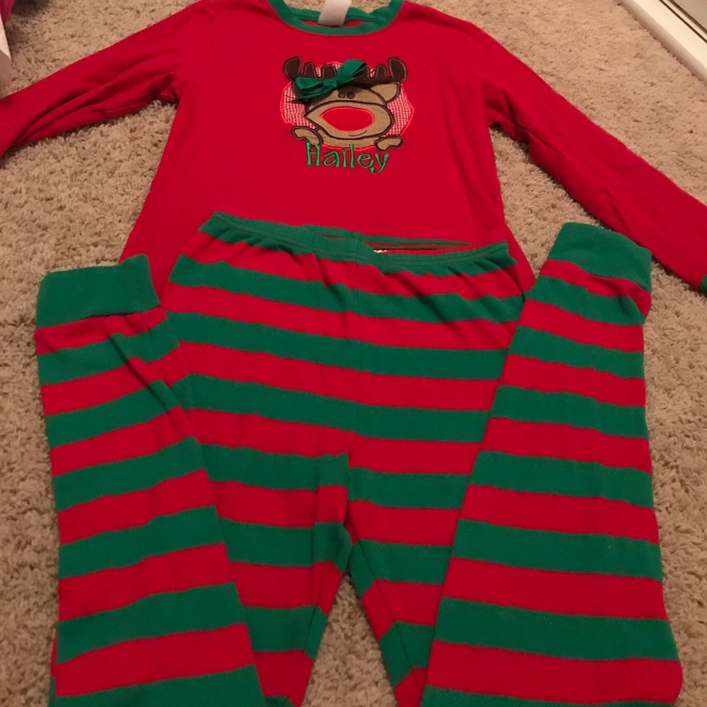 Monogram Christmas Pajamas