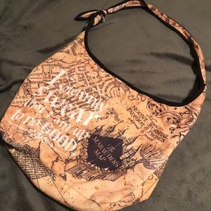 Marauders Map Hobo Bag