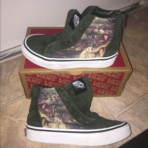 Vans Boys 13 Dinosaur Collection. Sorry No Laces