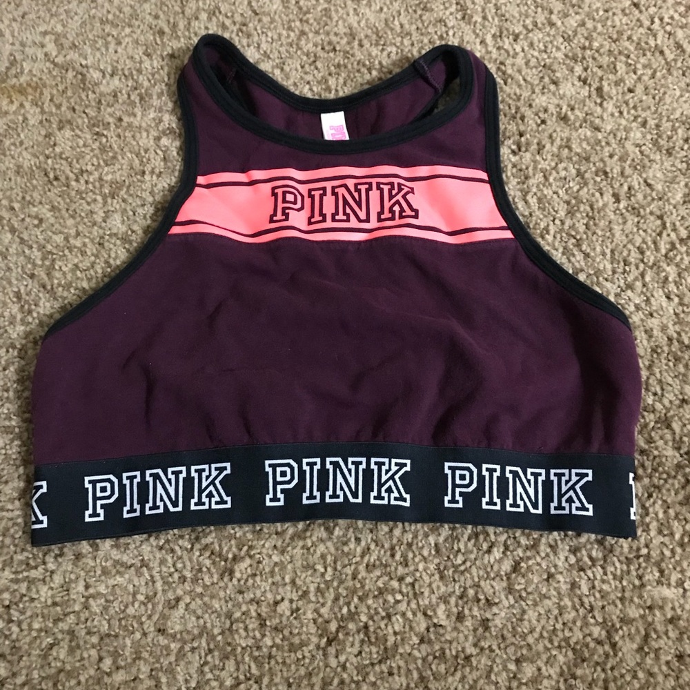 High neck/racerback sports bra