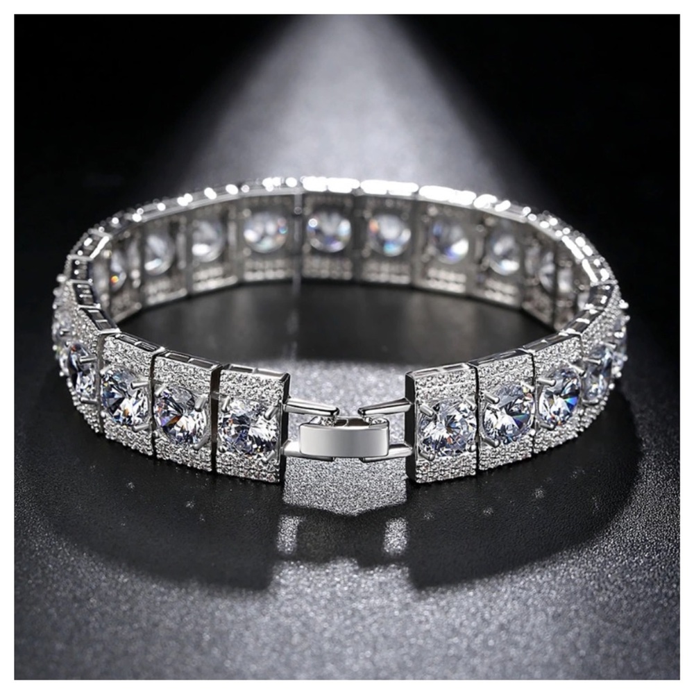 Swarovski Crystals The Jami Tennis Bracelet - Picture 4 of 5
