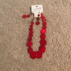 Red necklace