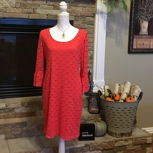 Beautiful Coral Dress size 8