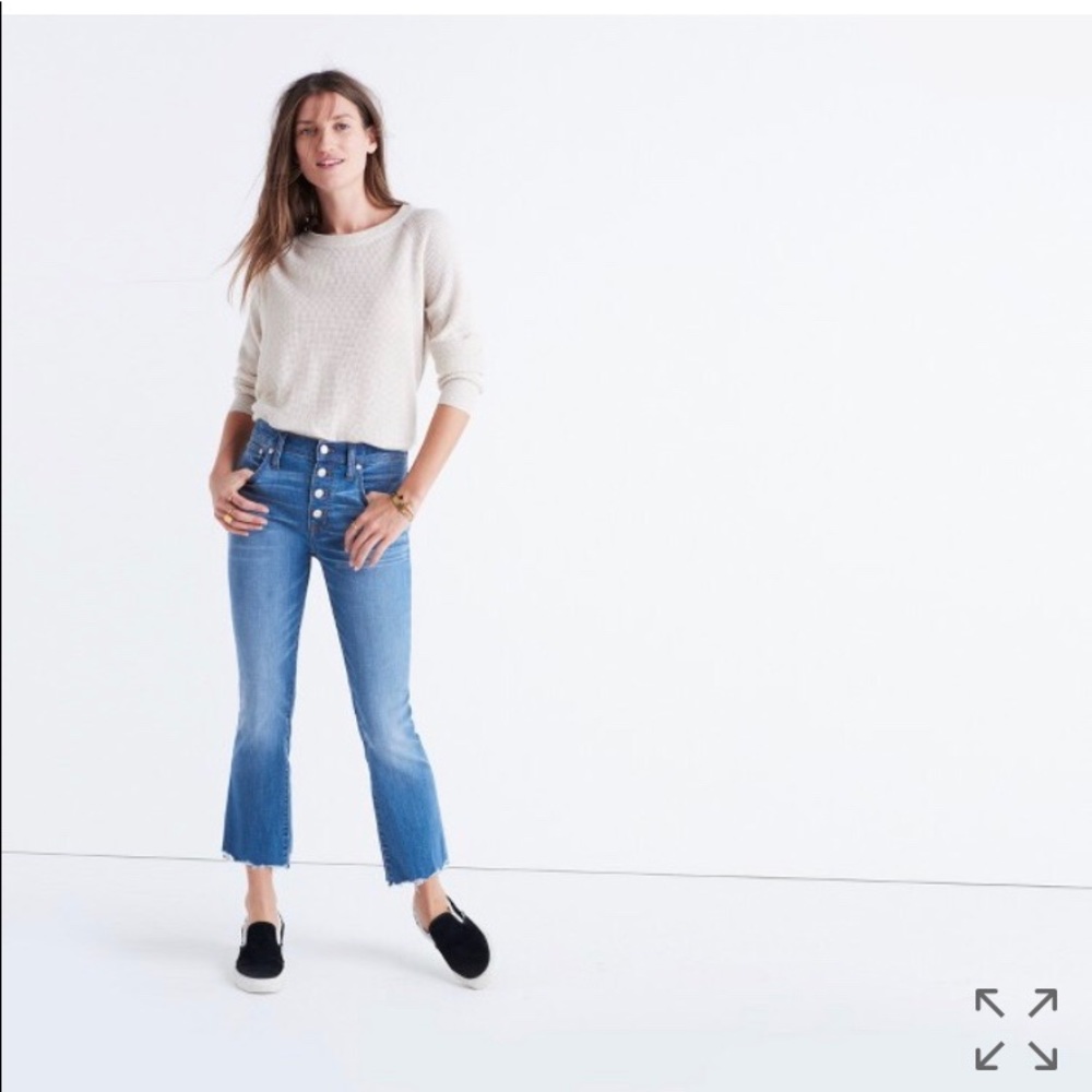 Madewell Cali Demi boot jeans