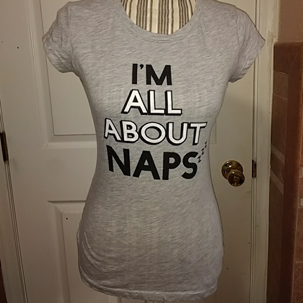 Grey woman's T-shirt in S(3-5)