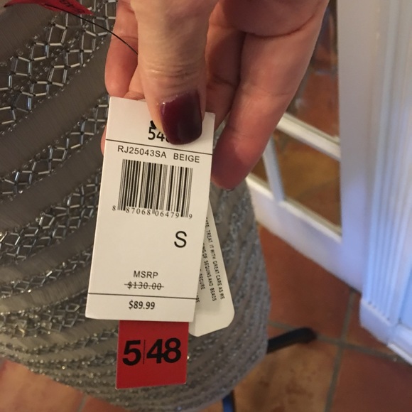 Beaded cocktail dress size small NWT - Picture 2 of 4