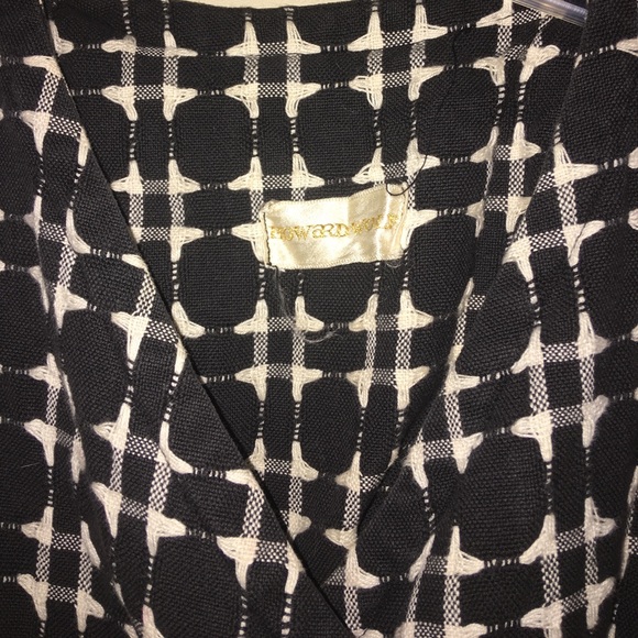 Vintage Black & White Mod Retro Mini Dress - Picture 3 of 4