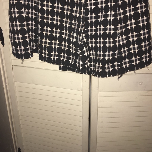 Vintage Black & White Mod Retro Mini Dress - Picture 4 of 4