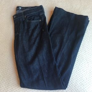 7 for All Mankind "Dojo" Wide Leg Jeans