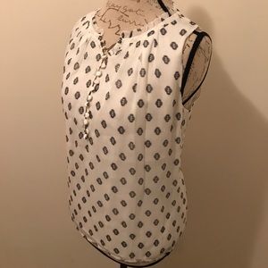 J Crew patterned blouse