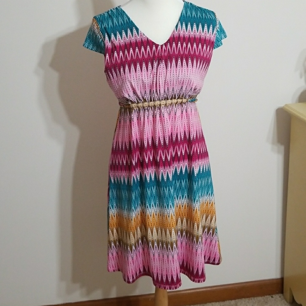 New Directions Multicolored Dress size MP
