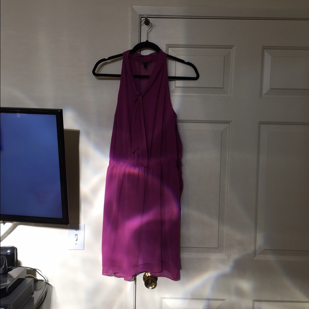 Banana Republic purple dress - chiffon like fabric