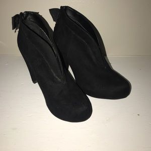 Black booties