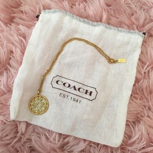 Coach Rhinestone Necklace