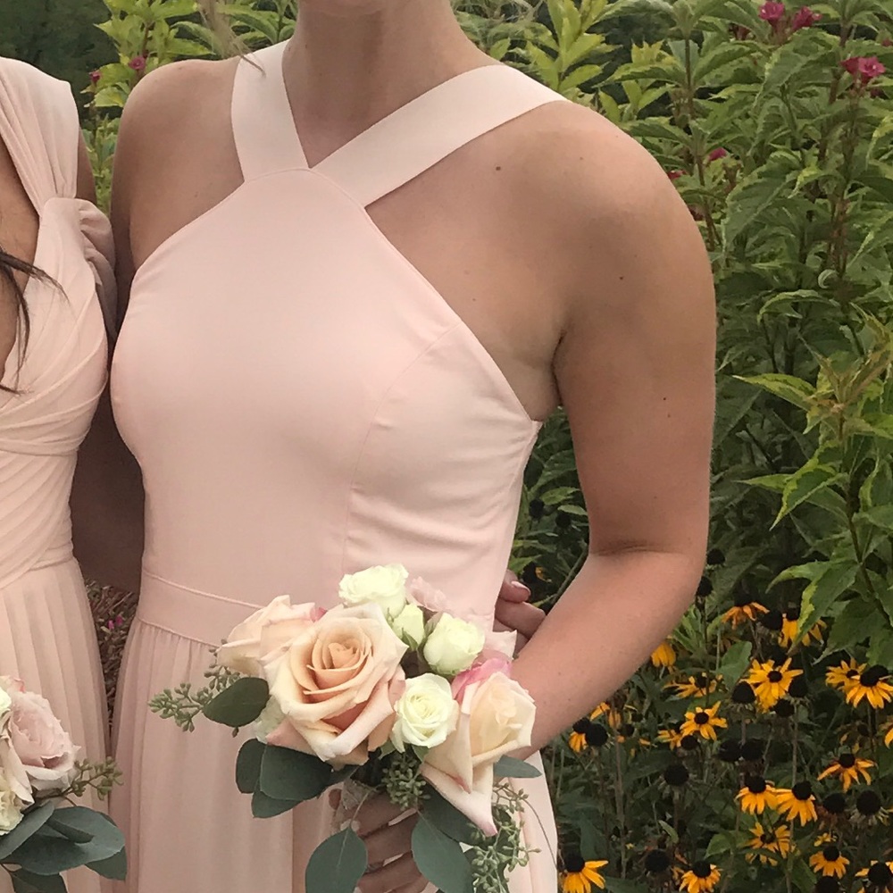 Blush Bridesmaid Dress
