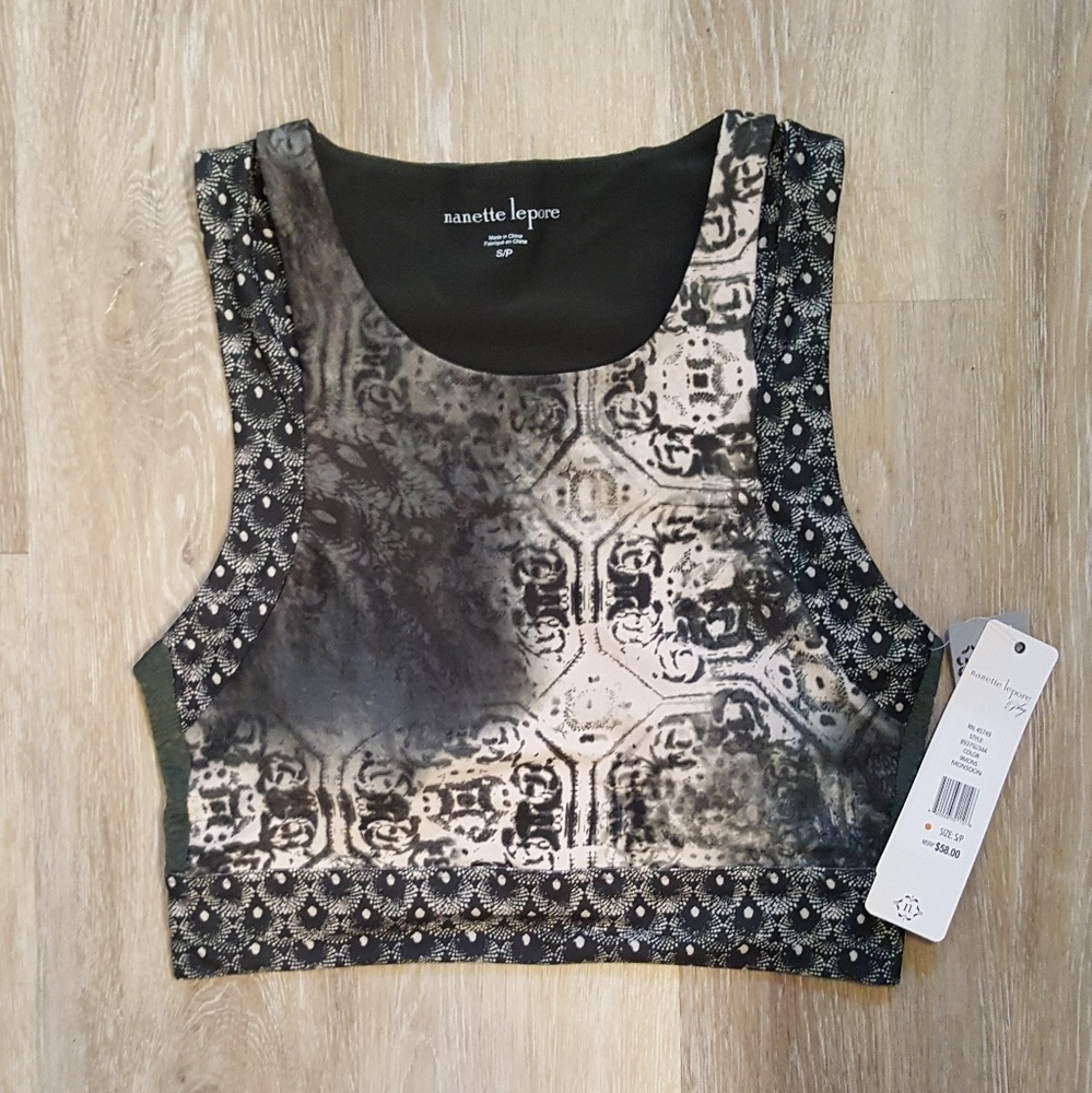 Nanette Lepore Workout Top NWT
