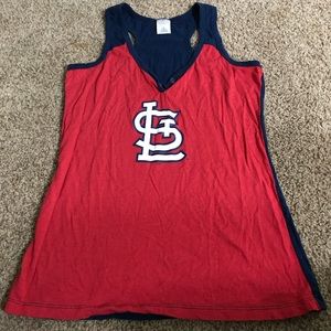 St. Louis Cardinals two-tone tank