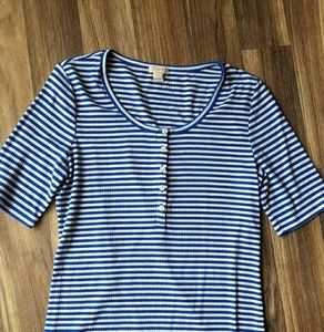 J.CREW Henley shirt medium