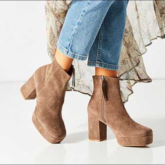 Jeffrey Campbell Shoes - Jeffrey Campbell Suede Fosse Bootie