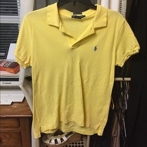 Ralph Lauren yellow polo free w/ purchase