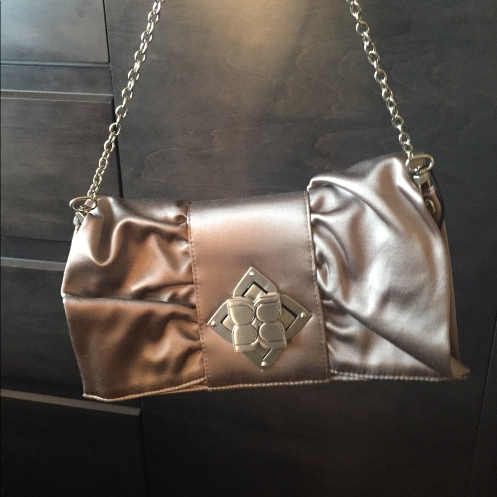 BCBG Clutch (with short shoulder strap)