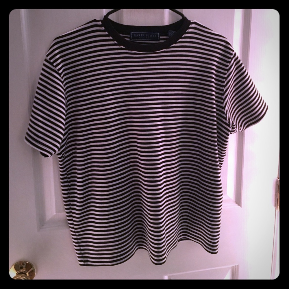striped tee