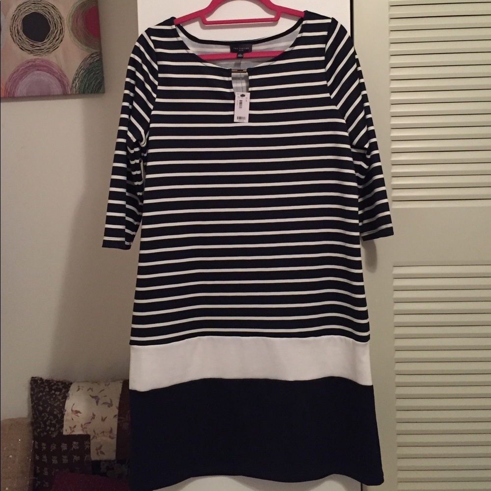 The Limited Striped Color Block Dress