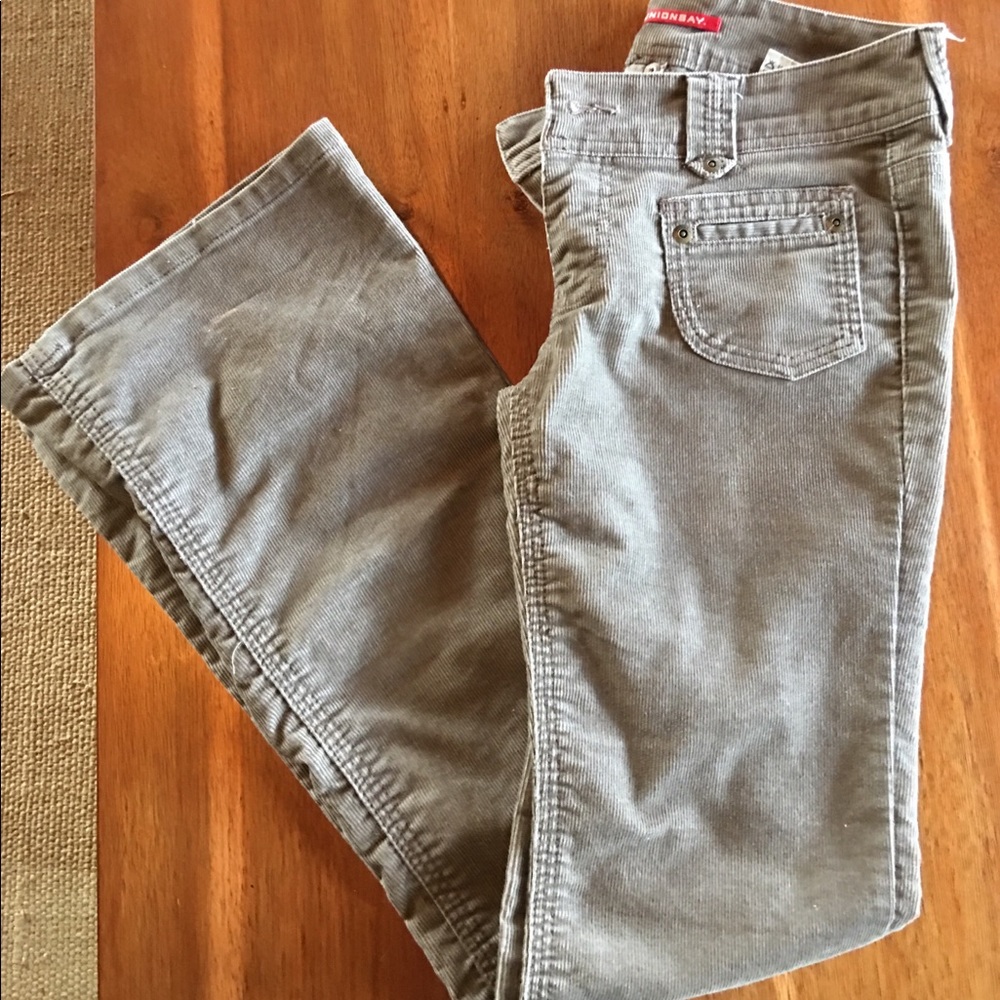 Light brown corduroys. Size 5 inseam 31”